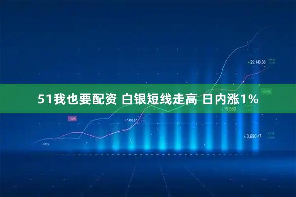 51我也要配资 白银短线走高 日内涨1%